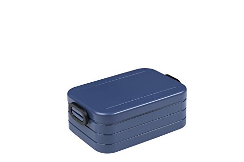 Rosti Mepal Lunchbox Take A Break Midi - Plastik, Nordic denim, 18.5 x 12 x 6.5 cm, 1 Einheiten
