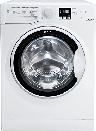 Bauknecht WA Soft 7F41 Waschmaschine Frontlader / A+++ -10% / 1400 UpM / 7 kg / Weiß / langlebiger Motor / Nachlegefunktion / Wasserschutz