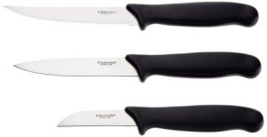 Fiskars Gemüsemesserset bestehend aus 3 verschiedenen Messern