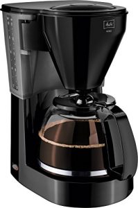 Melitta 1010-02 bk Easy Kaffeefiltermaschine -Glaskanne -Tropfstopp -Schwenkfilter schwarz