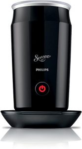 Philips CA6500/60 Senseo Milk Twister Milchaufschäumer (Antihaftbeschichtung, Bedienung auf Tastendruck) schwarz