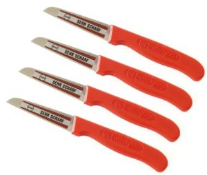 Schälmesser 4 Stück RÖR # 10121 Kartoffelschälmesser sehr scharf Küchenmesser Messer