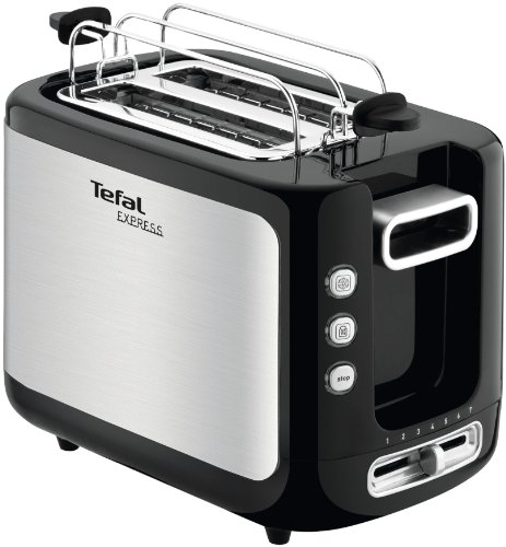 Tefal TT3650 Toaster Express mit Brötchenaufsatz, 850 Watt