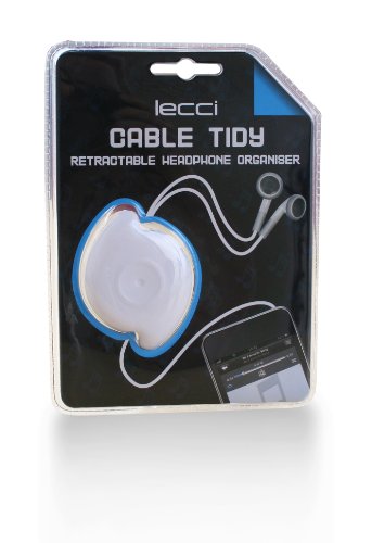 Lecci Kopfhörer Kabeltrommel für iPhone, Handy, MP3 Player - Headphone Organiser