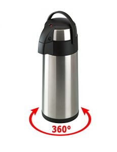 Edelstahl Airpot Pumpkanne Isolierkanne – Thermoskanne 3 Liter by ZHG