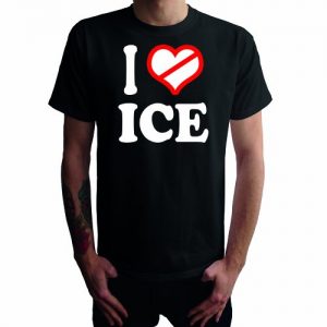 I don’t love Ice Herren T-Shirt, schwarz, XXL