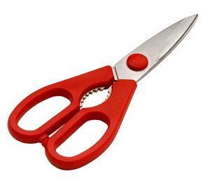 MIU France Take Apart Kitchen Shears with Red Handle by MIU France