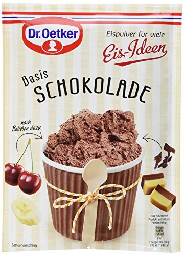 Dr. Oetker Eispulver Schokolade, 116 g