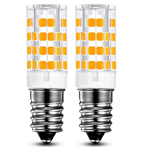 KINDEEP E14 LED Glühlampe - 5W / 400LM, 40W Halogenlampen Ersatz, Warmweiß 3000K (2P, Warmweiß)