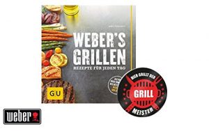 Weber Grillbuch | Weber’s Grillen: Rezepte für jeden Tag + “Grillmeister” Sticker by Collectix