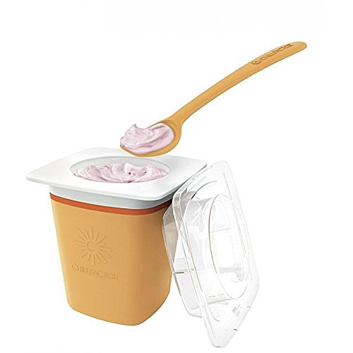 MM Spezial – Chill Factor Joghurtbereiter, für Frozen Yogurt, Orange