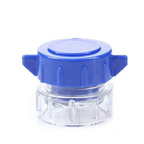 SUPVOX Tablettenzerkleinerer mit Kunststoffbehälter Multifunktion tragbar (Blau)